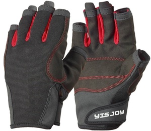 Guantes deportivos de medio dedo para deportes acuáticos, guantes de carreras para kayak, yate - Product Image 3