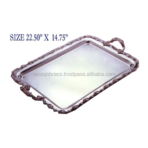 Platos de Metal rectangulares en relieve antiguo de latón, placa de cargador, placa de diseño clásico de alta calidad - Product Image 5