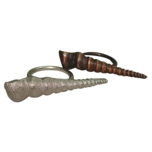 Anneau de serviette en aluminium style Antique, 1 pièce, Design moderne pour soirée de mariage, meilleures ventes à prix réduits - Product Image 1