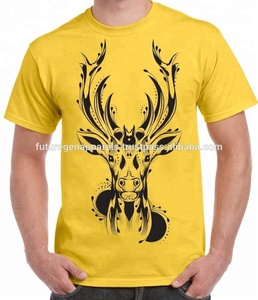 Camisetas de manga corta informales de moda de marca personalizada 100% algodón de punto impreso adultos servicio OEM gratuito de talla grande compatible - Product Image 3