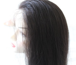 Venta caliente para la peluca de encaje suizo con encaje transparente y cualquier textura de cabello - Product Image 1