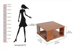 Étagères portables Meubles de salon modernes Table à thé Table basse - Product Image 4