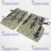 Pochettes de munitions allemandes MP40 Wehrmacht | pochettes de munitions MP44 personnalisées | Pochettes de munitions en gros