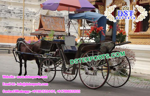 Transport de chevaux de Victoria du Canada Fabricant de calèches de tourisme de mariage Royal Wedding Horse Carriage Buggy - Product Image 6