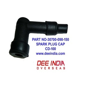 OEM Motorcycle Spark <b>Plug</b> Cap for CD100 High Voltage Ignition Cable Cap Replacement Spare Part <b>Rubber</b> Boot - Product Image 1