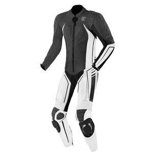 Dos piezas de carreras de automóviles de cuero moto traje - Product Image 1
