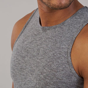 New Running Wear <b>Slim</b> Shirt Hot Sale Mens Workout Tank Top OEM Custom Stringer Tank Top Gym Tank Tops Mens Gym Workout Fitness - Product Image 4