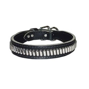 Collar Premium ecológico de tamaño pequeño para perros y gatos, poliéster duradero con cuero Premium, plástico, sólido, suministro ecológico - Product Image 2