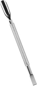 Empujador y limpiador de uñas de acero inoxidable profesional, alta calidad, para cutículas, venta al por mayor, Etiqueta Privada, herramienta de limpieza trasera - Product Image 6