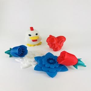 เส้นใยพลาสติกโพลีเอสเตอร์3D มีความยืดหยุ่นสูงความแข็งเหมือนยาง shoreA60มืออาชีพผลิตในประเทศญี่ปุ่น1.75มม. 500ก. มีกลิ่นหอม - Product Image 2