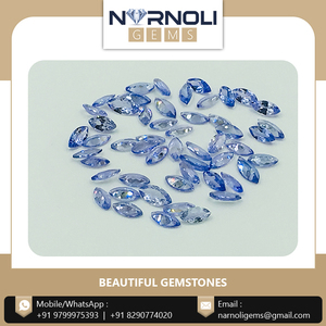 Perles de tanzanite naturelles en forme de chapiteau de qualité supérieure de couleur captivante pour la fabrication de bagues et de bracelets luxueux en tanzanite - Product Image 6