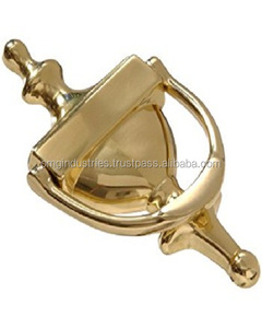 OMG Industries Modern Traditional Style Cast Iron Furniture <b>Door</b> Knocker Black Coated Metal <b>Door</b> Knocker - Product Image 5