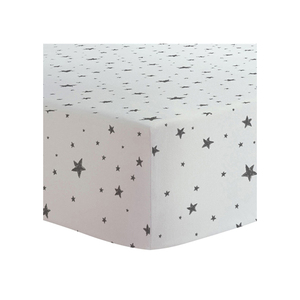 High Quality Cotton Fitted Crib Sheet for Baby - Product Image 1