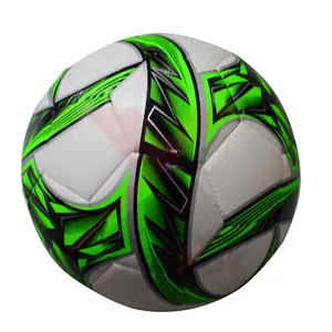 Hochwertiger roter weißer Fußball günstiger Preis 2024 Welt offizielle Größe PU Match Cup Fußball Fußball-Ball