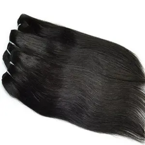 Natural straight human Brazilian hair