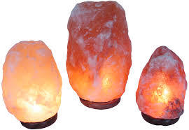 Lámpara de sal Rosa Natural del Himalaya estilo tallado mejores luces de colores Feng Shui decoración del hogar hecho a mano Sian Enterprises hecho a mano - Product Image 3