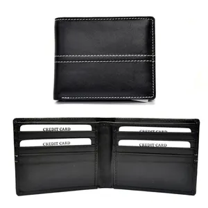 Factory Price Customized Excellent Handmade Genuine Leather Men's Wallet Supplier