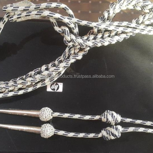 โรงงานปรับแต่งคุณภาพสูง 100% โพลีเอสเตอร์เสื้อผ้าอุปกรณ์เสริม Aiguillette สายสีฟ้า - Product Image 2