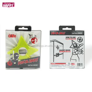 Souvenirs japonais créatifs en plastique ABS, ouvre-bouteille aimanté en forme de fléchette de ninja - Product Image 6
