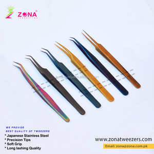 แหนบต่อขนตาสแตนเลสแบบมืออาชีพความหนาพร้อมการปิดที่แม่นยำ - Product Image 4