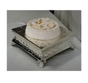 แฮนด์เมดเงินยืนเค้กแต่งงาน - Product Image 1