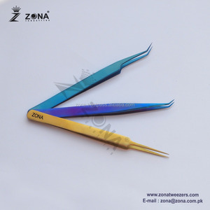 แหนบต่อขนตาสแตนเลสแบบมืออาชีพความหนาพร้อมการปิดที่แม่นยำ - Product Image 6