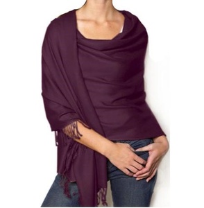 Wholesale Unique Warm Cashmere <b>Silk</b> Pashmina <b>Shawls</b> Floral Design Long Adult Spring Winter Wear Scarves Custom Logo Service - Product Image 1