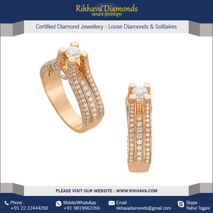 แหวนเพชรผู้หญิงสำหรับผู้หญิงแหวนคริสตัลสีชมพูธรรมชาติประดับ S925เงินสเตอร์ลิงชุบโรสโกลด์ - Product Image 5