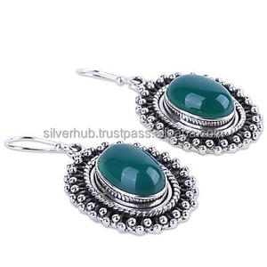 Hot Selling 925 Solid Sterling Silver Natural <b>Aquamarine</b> Gemstone Dangle <b>Earrings</b> Semiprecious Fine Jewelry for Weddings Parties - Product Image 2