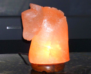 Élevez votre espace avec une lampe au sel de l'Himalaya en forme de lion artisanale avec boîte d'emballage-Sian Enterprises - Product Image 6