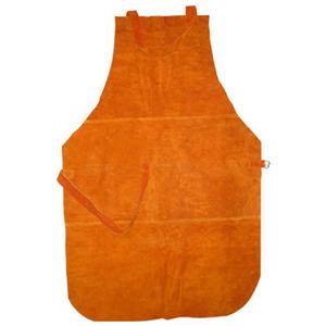 Delantal de seguridad de cuero de alta calidad 2024 Venta caliente de cuero al por mayor delantal de trabajo de soldadura para protección de soldador ropa de trabajo de seguridad - Product Image 1