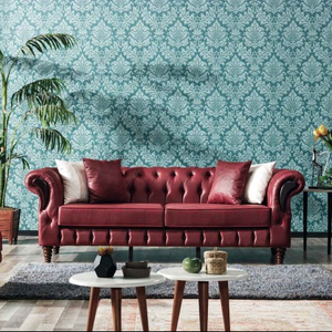 Luna Chesterfield-Conjunto de sofás, muebles modernos para sala de estar - Product Image 2