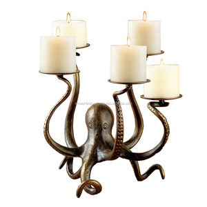 เชิงเทียนโลหะสำหรับตกแต่งที่วางเทียนลวดเหล็กปรอทสำหรับงานแต่งงานและเทศกาล - Product Image 4