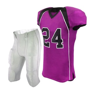Ropa deportiva de fútbol americano de talla grande para hombre, camiseta de sublimación de poliéster transpirable con estampado personalizado, conjuntos de tamaño adulto - Product Image 3