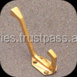 Wholesale Antiqued Brass Hat & <b>Coat</b> <b>Hook</b> Elegant Home Decor rob <b>hook</b> Zinc Metal Product - Product Image 5