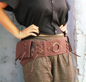 Cotton Canvas money belt bum bag pocket waist hip belt bag organic cotton products eco friendly waist belt bag