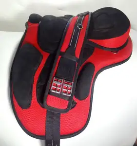 Silla de Montar Sintética Horse Free Max - Marca OEM/ODM Modelo AIFM6688 Disponible en Negro, Azul, Rojo y Gris - Product Image 1