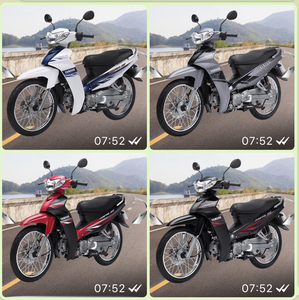 Motocyclette fabriquée au Vietnam (110cc) Rouge/Gris - Product Image 2