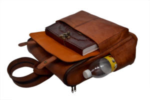 100% Genuine Leather Brown Color Bag Handmade Stylish <b>Women</b> Backpack Bag Gift For Her Business Travel Backpack <b>Rucksack</b> For Work - Product Image 3