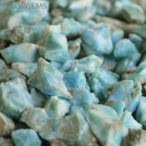 Natural larimar piedra rayas aguamarina piedras grava duro al por mayor larimar mineral piedras preciosas - Product Image 2