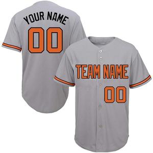 Maillots de baseball et de softball personnalisés de qualité supérieure, uniformes unisexes grandes tailles, respirants, séchage rapide, impression numérique, OEM, tendance - Product Image 4