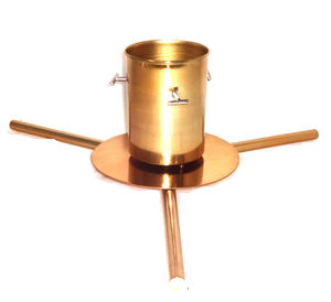 Bougeoir plaqué or, nouveau design, décoration de restaurant, hôtel, maison pour noël - Product Image 2