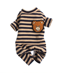 Dogmom-ropa de perro todo en uno, moda para perro, oso tejido - Product Image 5