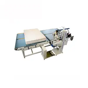 automatische flipping tape edge machine matras making machine