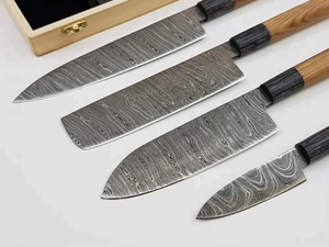 Grandsharp — ensemble de couteaux cuisine damas, Chef et boucherie, 4 pièces - Product Image 2