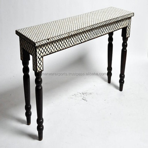 Vente chaude Moderne et Luxe Bone Inlay Console Table Bois et MDF pour Salon et Salle à Manger Meubles de Maison - Product Image 1