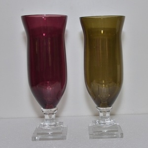 Jarrones de Vidrio de Diseño Moderno, Elegante, Lujoso, Premium, Único y Nuevo para Decoración del Hogar, Fiestas y Bodas - Product Image 1