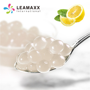 Hot Sale Lemon Bursting Boba <b>Popping</b> Juice Ball Leamaxx Bubble Tea Bottle Wholesale - Product Image 2