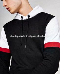 Nouveaux sweats à capuche personnalisés en sublimation, vente en gros, couleur contrastée, sweats à capuche personnalisés, sweats à capuche élégants pour hommes, 2026 - Product Image 4