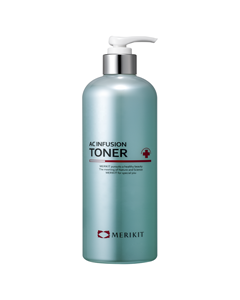 Tonique anti-acné pour la peau, contrôle du sébum, marque cosmétique coréenne Merikit, spray, adultes, femmes, taille standard, tous types de peau, GMP - Product Image 1